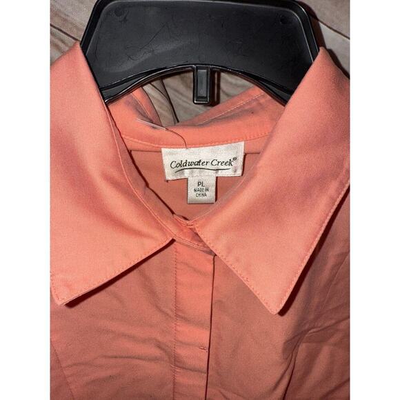 COLDWATER CREEK shirt PETITE LARGE PL - Picture 2 of 4
